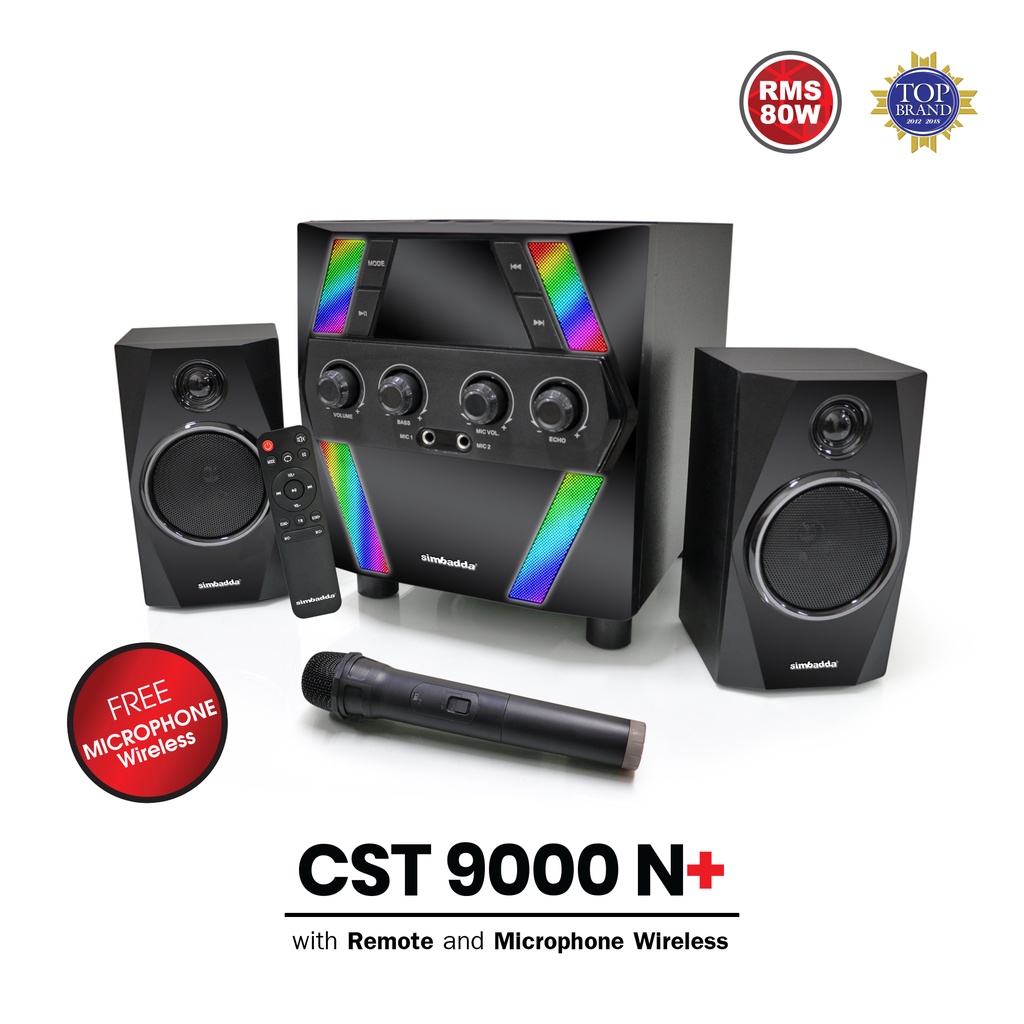 Jual Speaker Bluetooth Simbadda CST 9000N Subwoofer Mega Bass Power