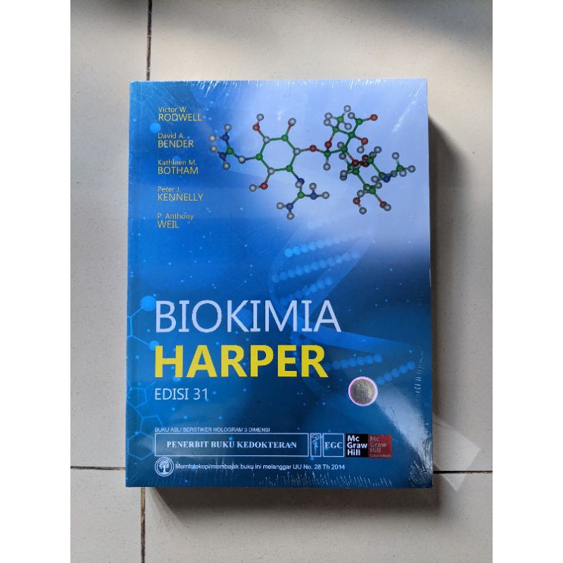 Jual Original EGC Biokimia Harper Edisi 31 Buku Kedokteran Shopee