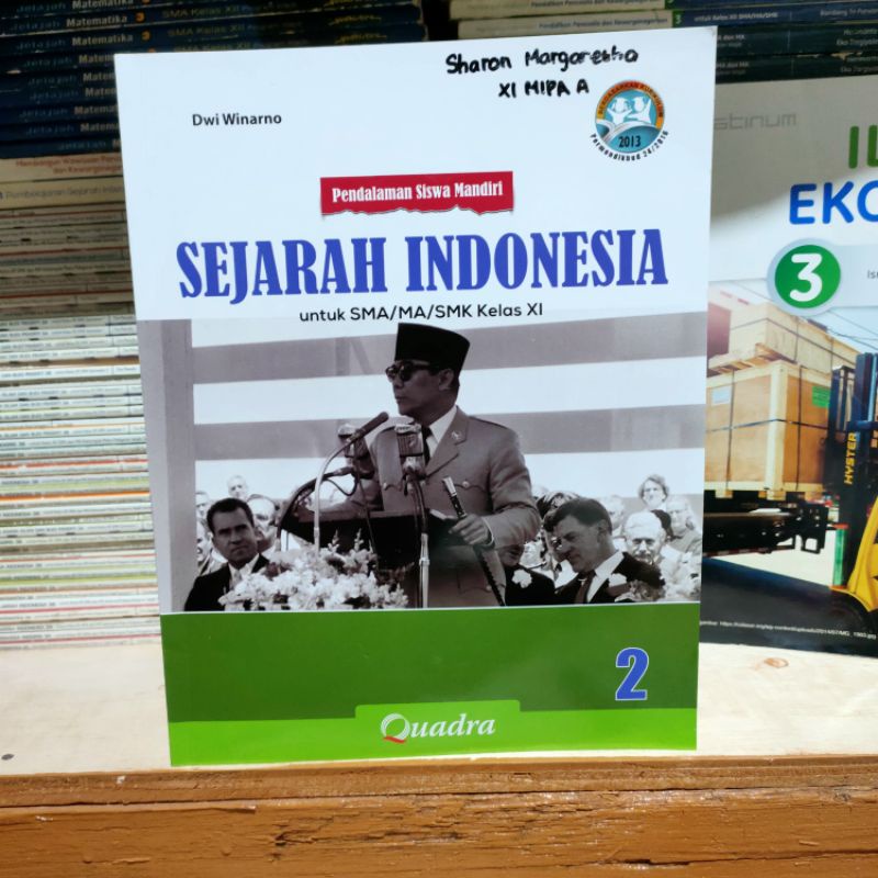 Jual Buku Pendalaman Siswa Mandiri Sejarah Indonesia SMA Kelas 2 K13