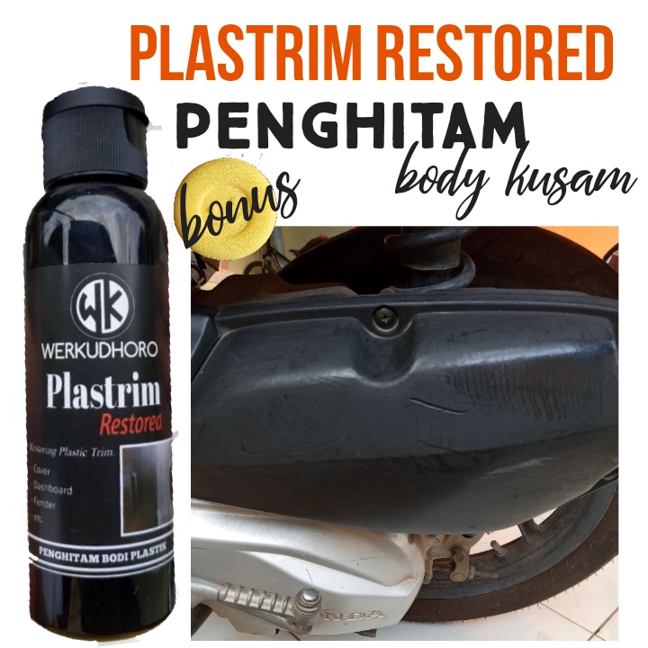 Jual Plastrim Restored Penghitam Body Plastik Penghitam Dashboard