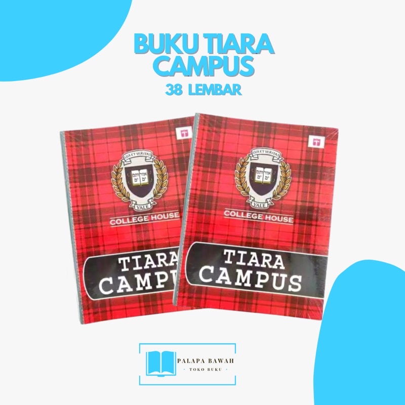 Jual Buku Campus Tiara Maxy Boxy Besar Isi Lembar Isi Pcs