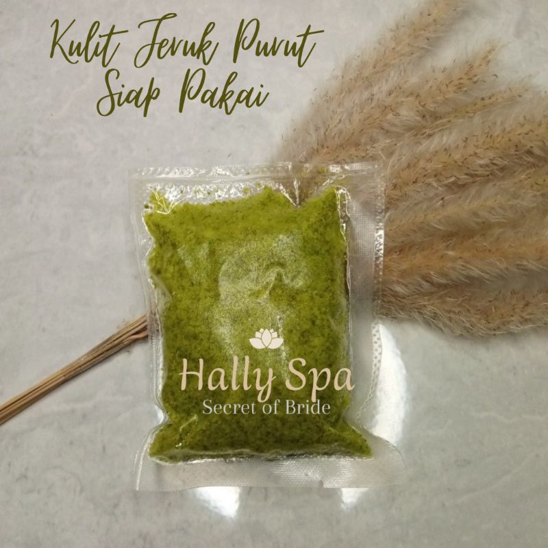 Jual Hally Spa Kulit Jeruk Purut Instan Campuran Kembang Ramping