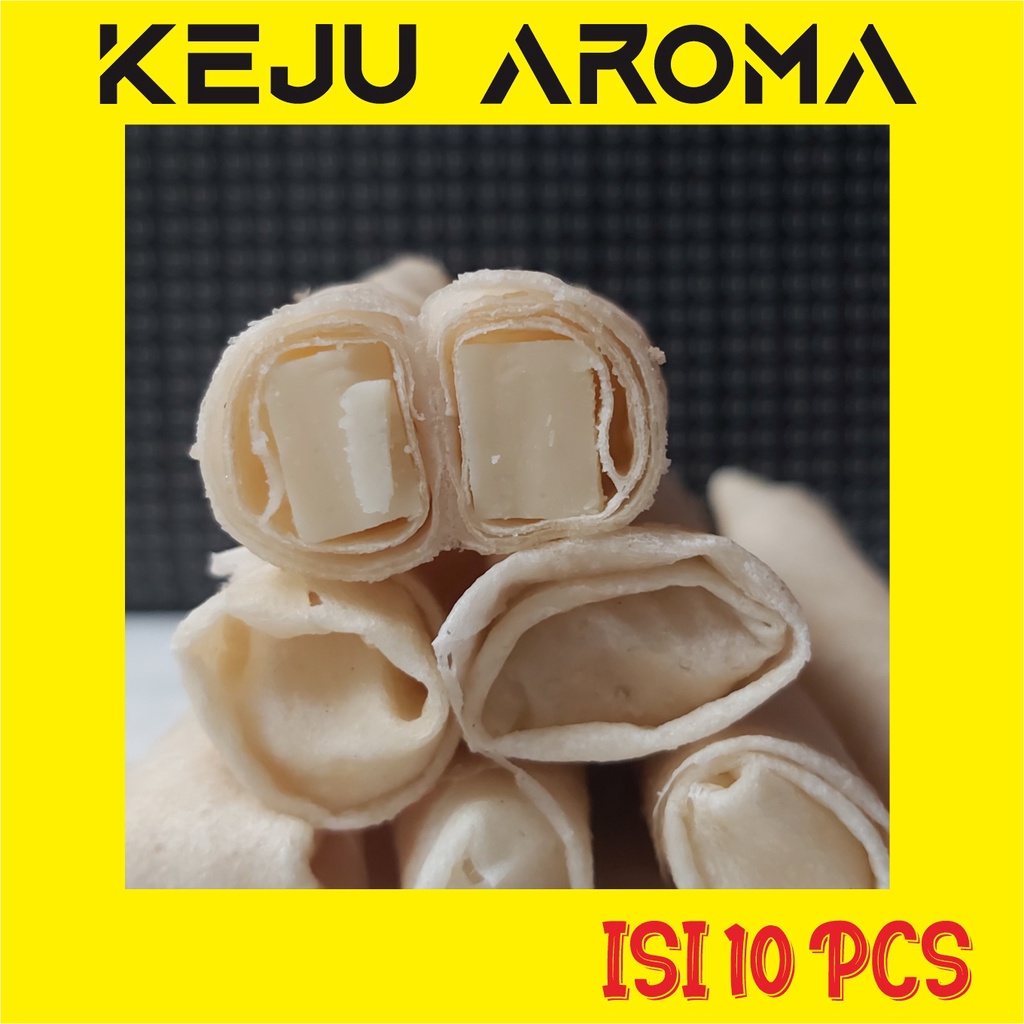 Jual Keju Aroma Frozen Coklat Susu Cheese Roll Cheese Stick