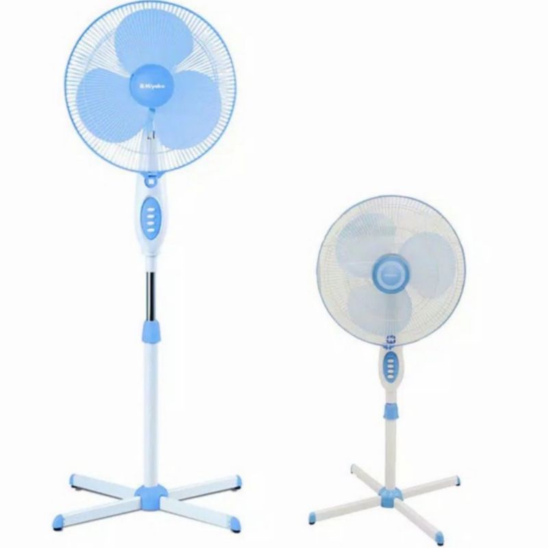 Jual KIPAS ANGIN DIRI STAND FAN MIYAKO KAS 1618 B KIPAS ANGIN BERDIRI