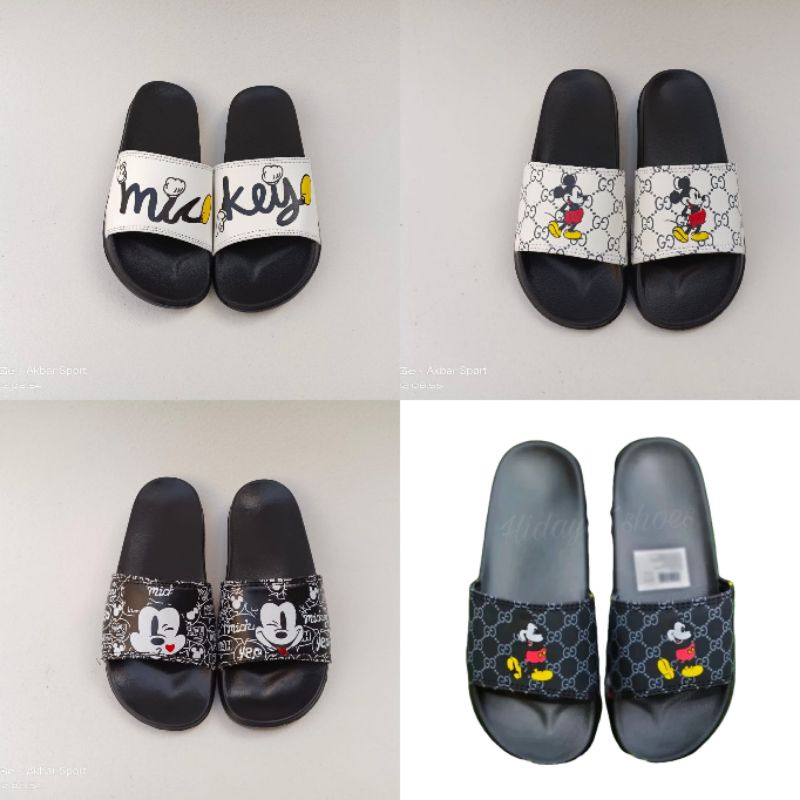 Jual Sandal Slop Mickey X Disney Dewasa Sandal Slide Mickey Mouse X