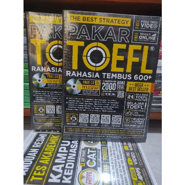 Jual Buku The Best Stategy Pakar Toefl Rahasia Tembus Shopee