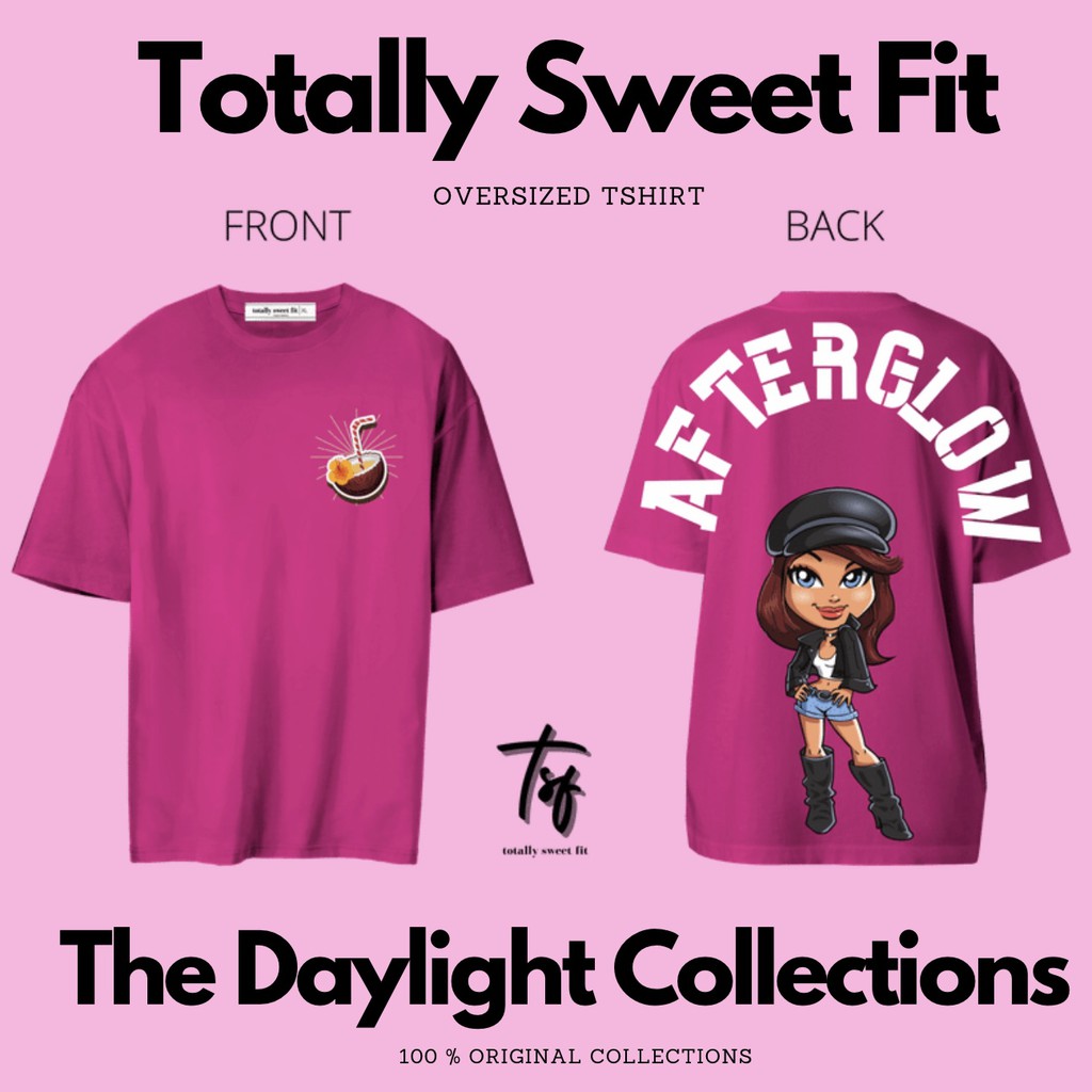 Jual Afterglow Oversized T Shirt The Daylight Collections Shopee