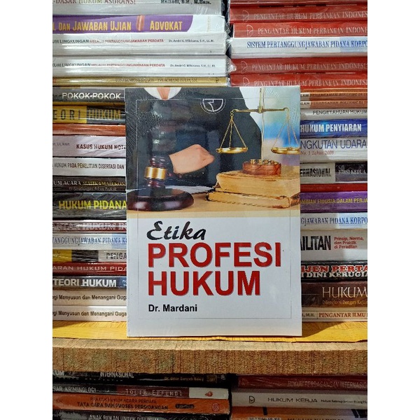 Jual Etika Profesi Hukum By Dr Mardani Shopee Indonesia