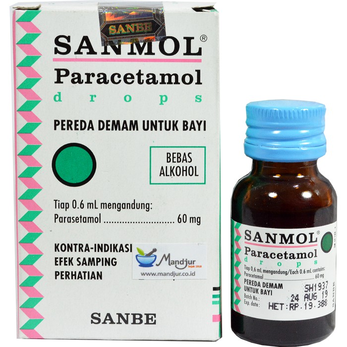 Jual Sanmol Paracetamol Drops Sanmol Paracetamol Tetes Indonesia