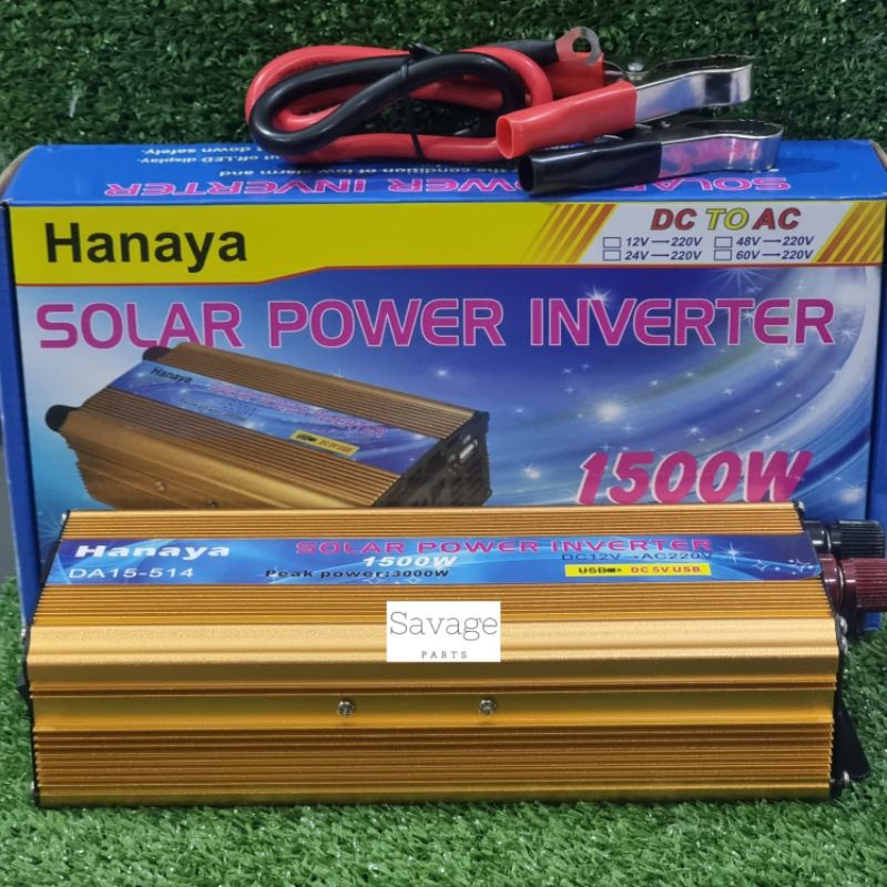 Jual Solar Power Inverter W Watt Hanaya Shopee Indonesia