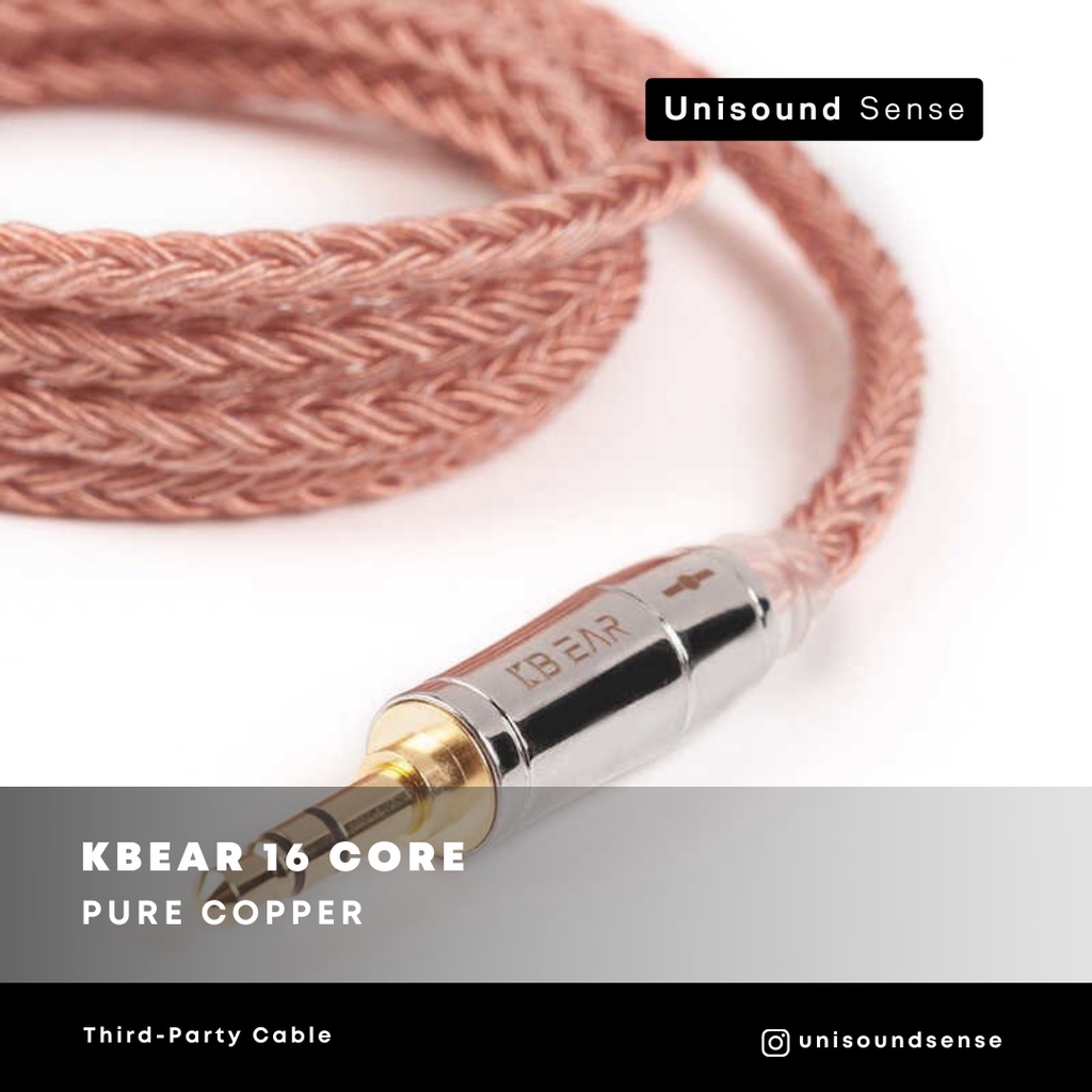 Jual Kbear Core Pure Copper Upgrade Cable Coral Shopee Indonesia