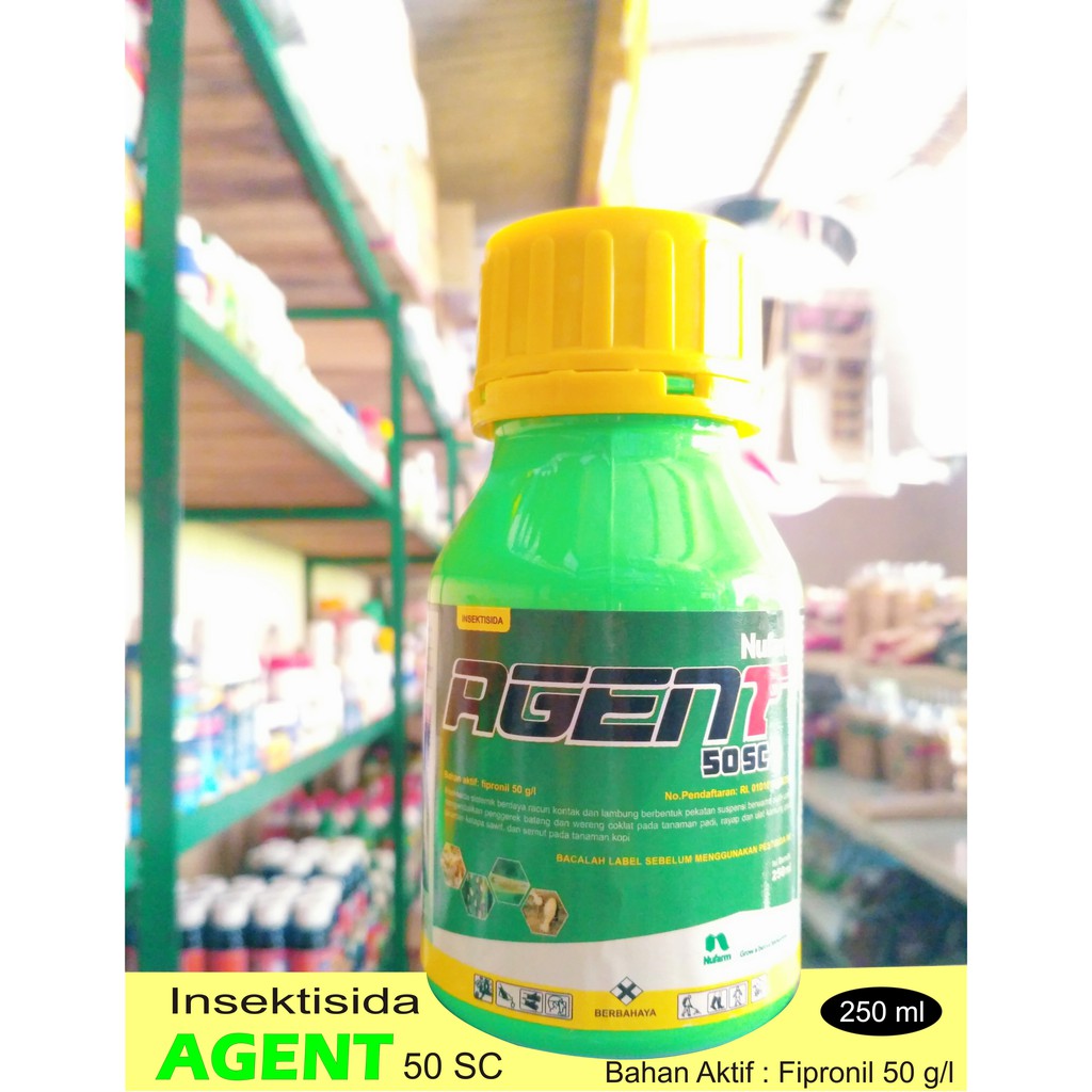 Jual Insektisida AGENT 250 Ml Bahan Aktif Fipronil 50 G L Indonesia