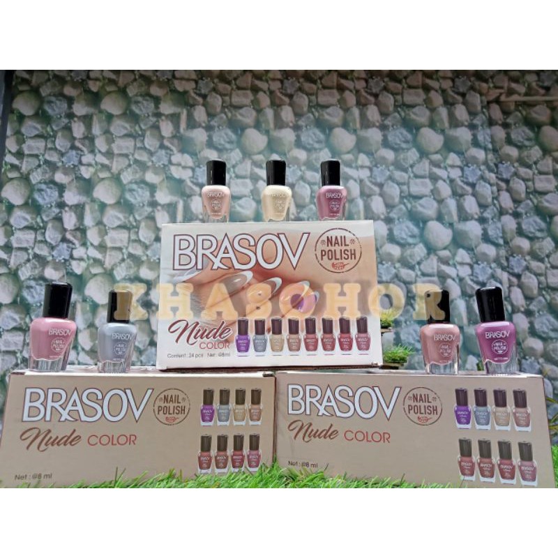 Jual Kutek Brasov Nude Series Cat Kuku Halal Bpom Indonesia Shopee