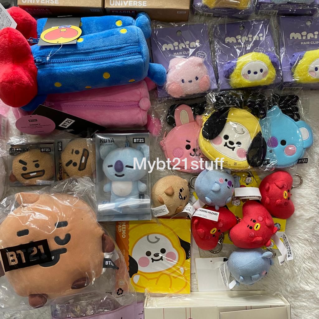 Jual BT21 SALE BTS READY STOCK BT21 BAG CHARM Koya Tata Chimmy