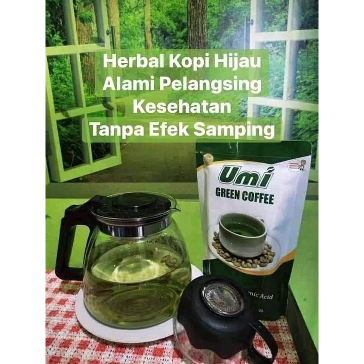 Jual Umi Green Coffee Original Bisa Cod Shopee Indonesia