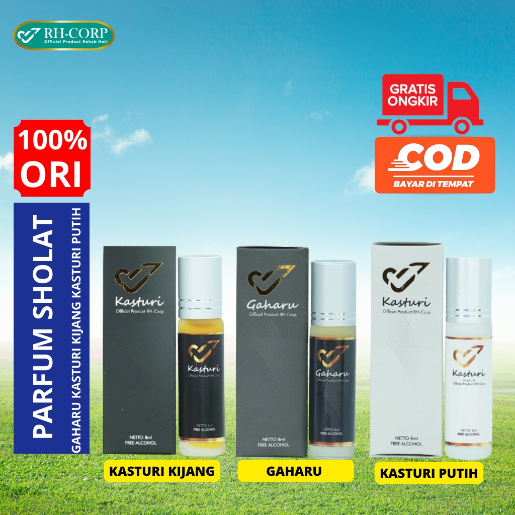 Jual RHCORP Parfum Kasturi Kijang Kasturi Putih Dan Gaharu Parfum