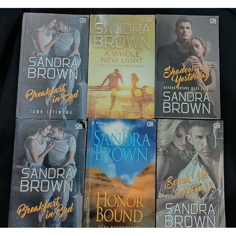 Jual Novel Sandra Brown All Series Ex Kolpri Shopee Indonesia