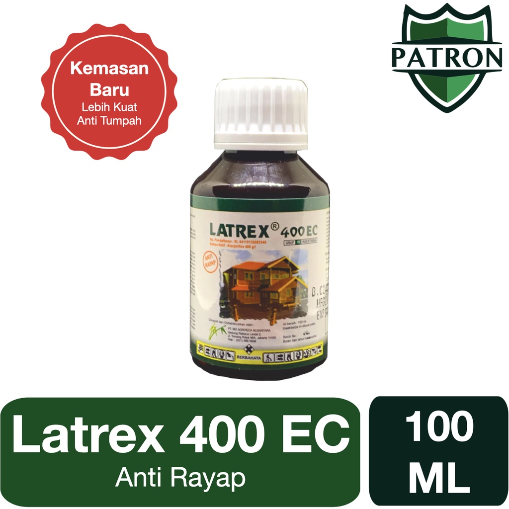 Jual Latrex 400 EC Anti Rayap Pengawet Kayu Rumah Dan Bangunan