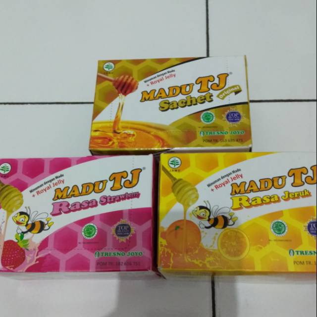 Jual Madu TJ Sachet 12 Sachet 20gr Shopee Indonesia