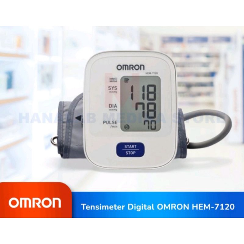 Jual OMRON Tensimeter Digital HEM 7120 Tensi Digital Omron Shopee