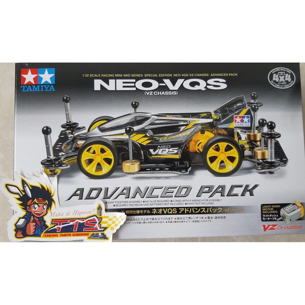 Jual Tamiya Neo Vqs Advanced Pack Vz Chassis Indonesia Shopee