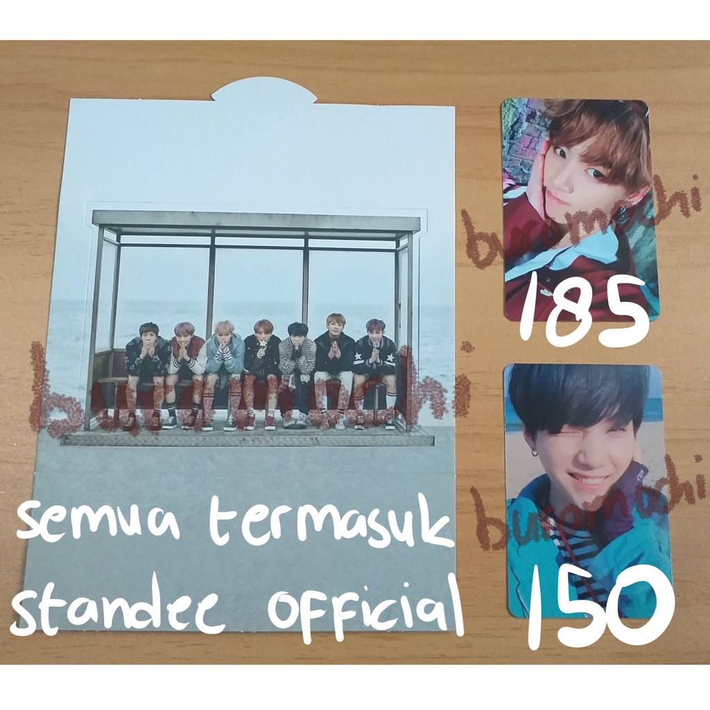 Jual PHOTOCARD PC BTS JUNGKOOK SUGA YNWA YOU NEVER WALK ALONE Shopee