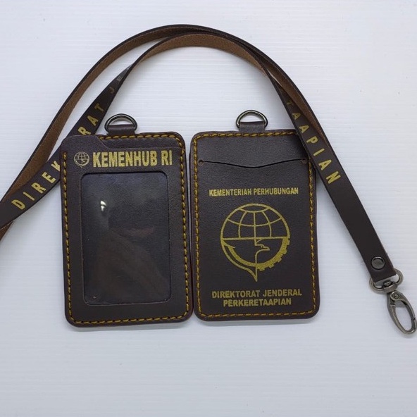 Jual Lanyard Kemenhub Lanyard Dishub Lanyard Kulit Kemenhub