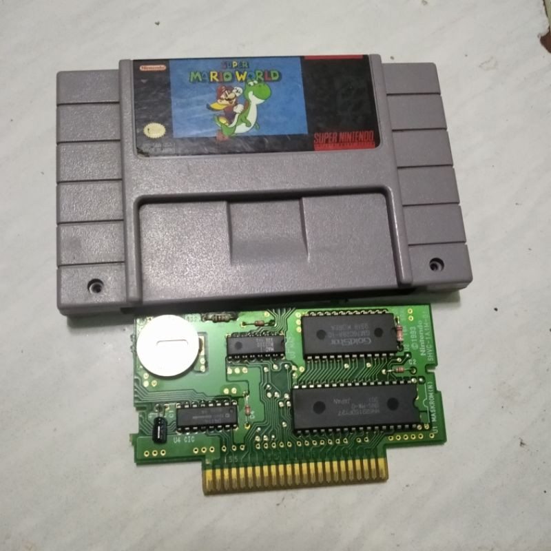 Jual Kaset Snes Original Mario Shopee Indonesia