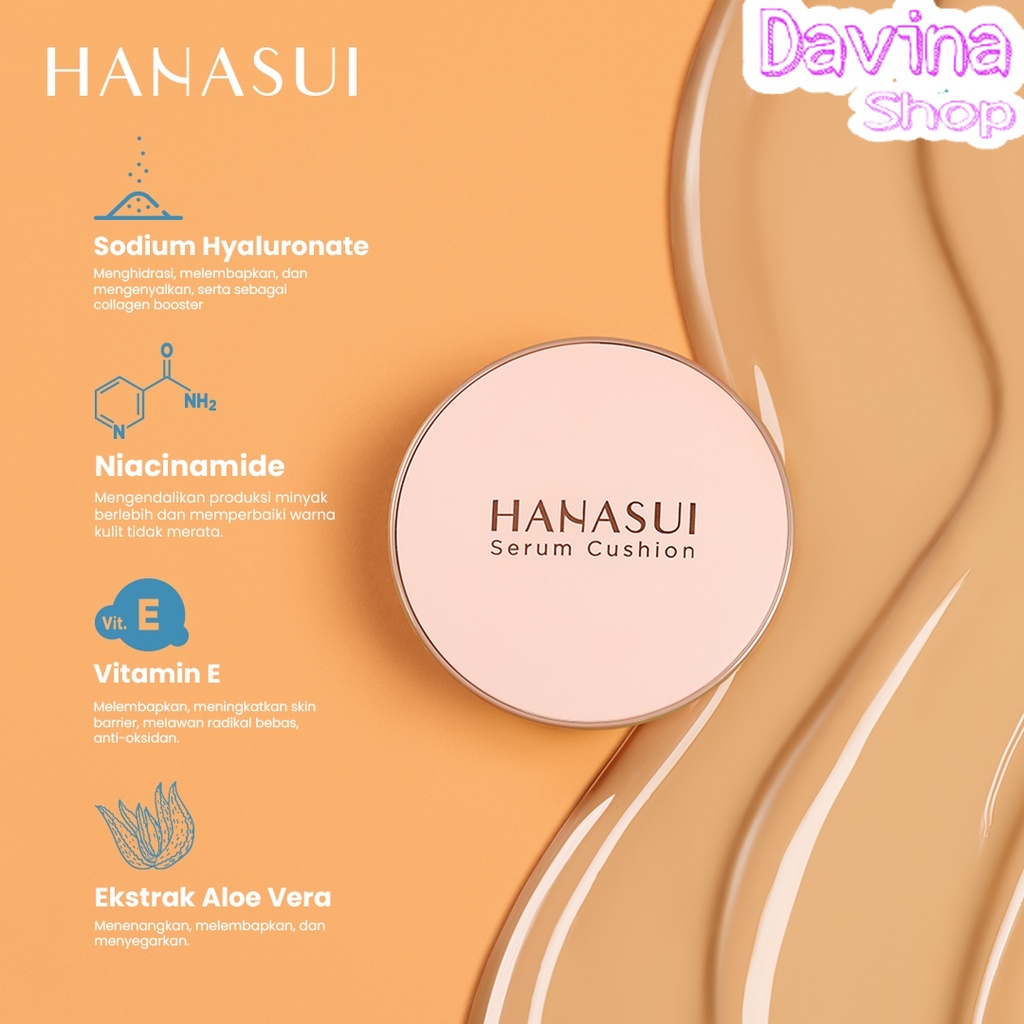 Jual Hanasui Serum Cushion Davina Shopee Indonesia