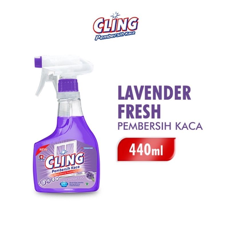 Jual Cling Pembersih Kaca Ungu Botol 440 Ml Shopee Indonesia