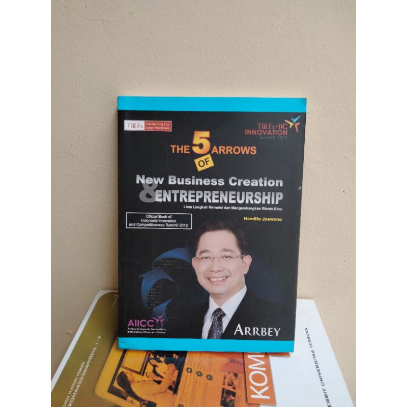 Jual Original Buku THE 5 ARROWS OF NEW BUSINESS CREATION