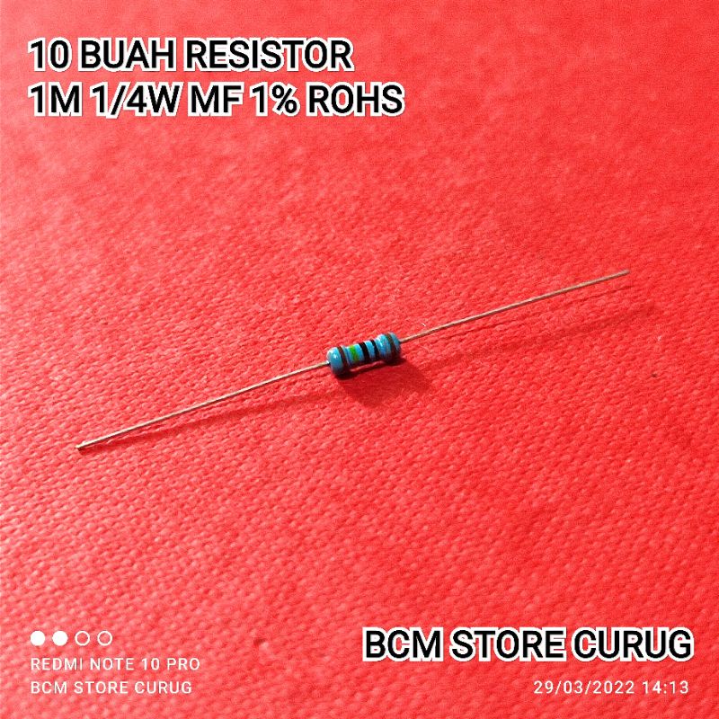 Jual Buah Resistor M W Mf Rohs Indonesia Shopee Indonesia