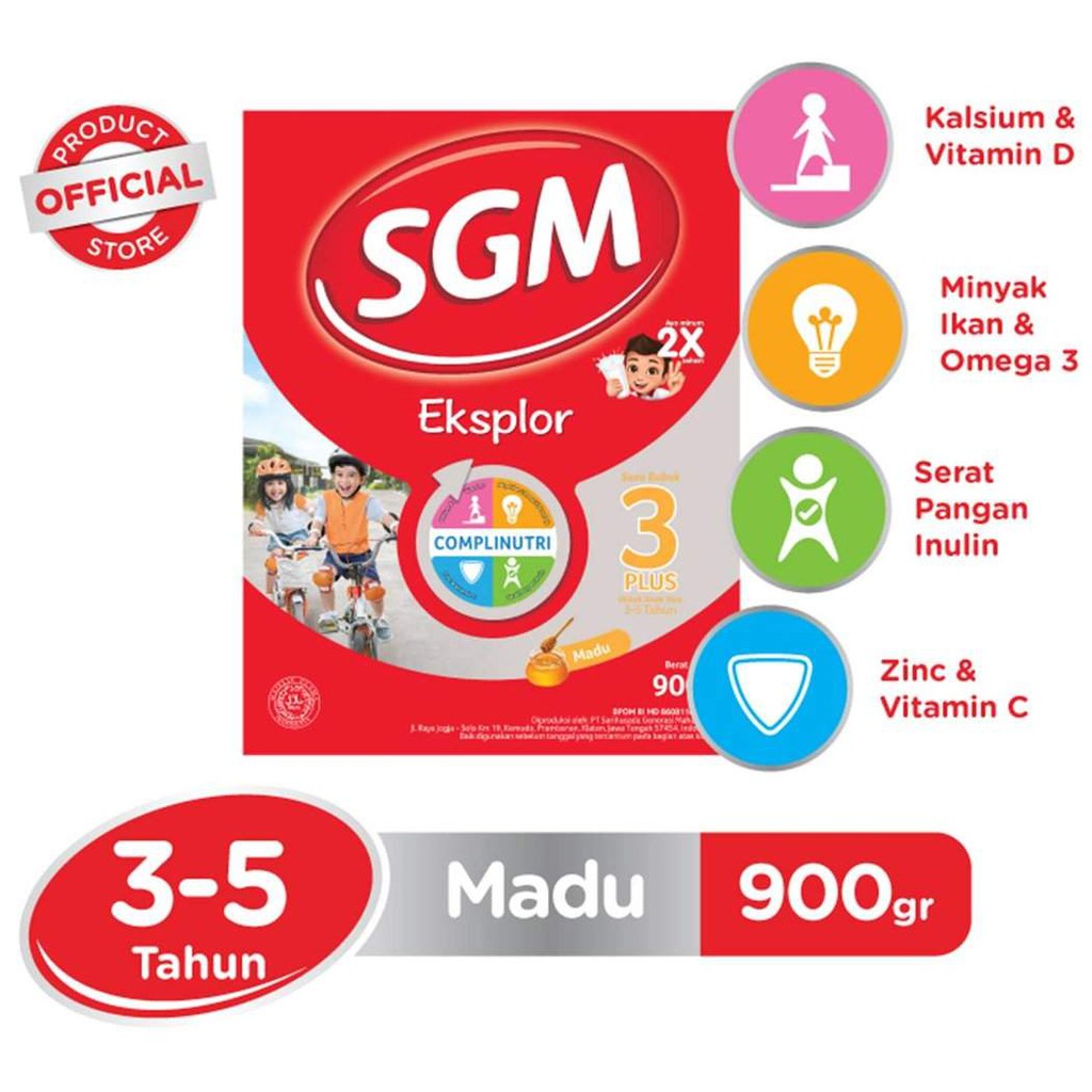 Sgm Eksplor Plus Rasa Madu Vanilla Coklat Gram Shopee Indonesia