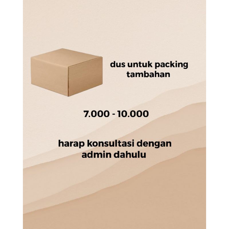 Jual KARDUS PACKAGING KARDUS TAMBAHAN PACKAGING Shopee Indonesia