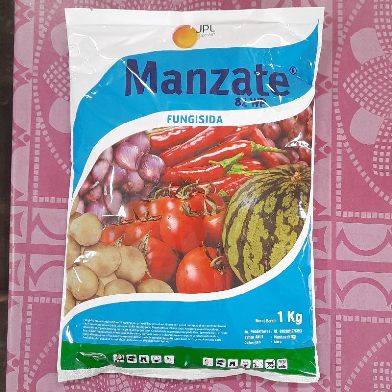 Jual MANZATE 82 WP ORIGINAL Fungisida Kontak 1kg Shopee Indonesia