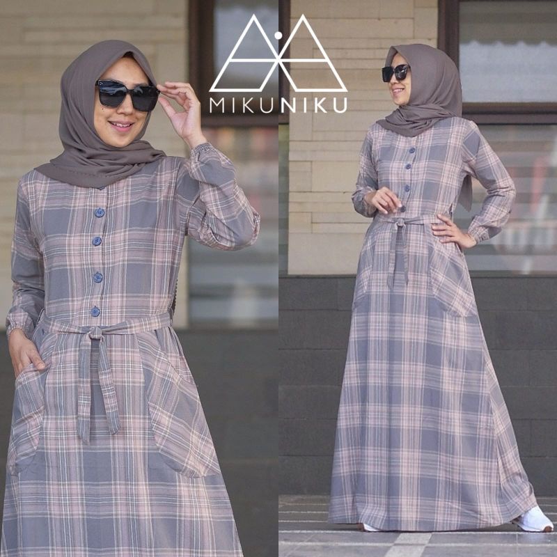 Jual Shaqila Dress By Mikuniku Shopee Indonesia