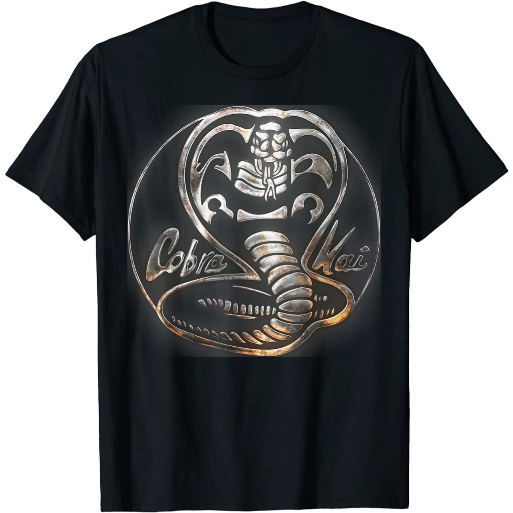 Jual Baju Dewasa Cobra Kai Rusted Steel Snake Logo Graphic T Shirt