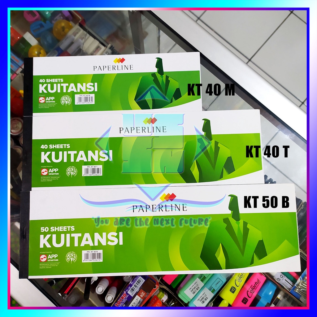 Jual Kuitansi Paperline Ppl Besar Kecil Sedang Shopee Indonesia