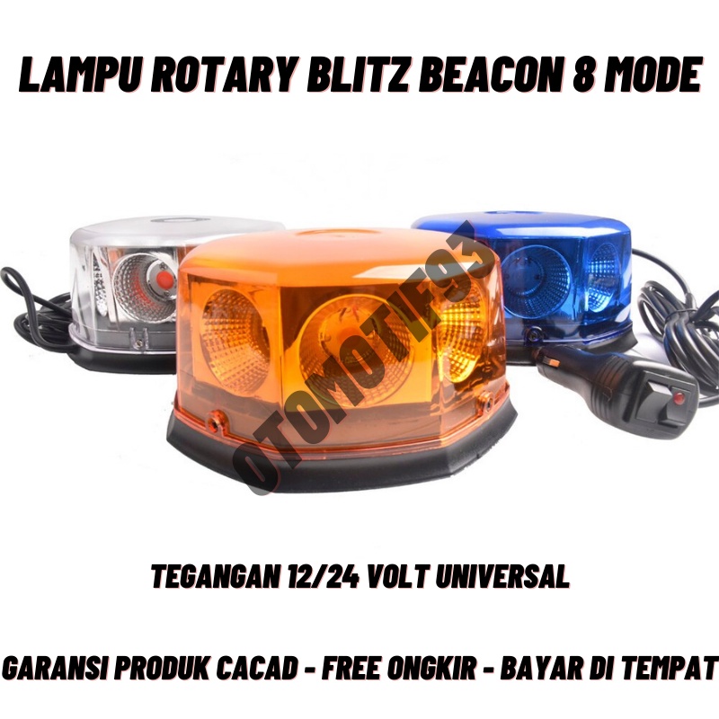 Jual Lampu Spot Penanda Bahaya Kabut Darurat Kerja Rotary Rotari