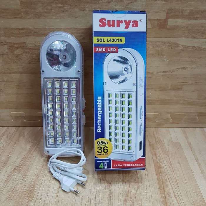 Jual Lampu Emergency Surya Sql L N Lampu Darurat Shopee Indonesia