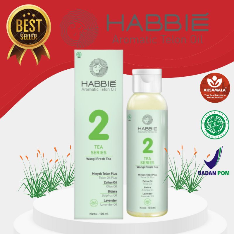 Jual Habbie Aromatic Telon Oil Plus Varian No Fresh Tea Ml