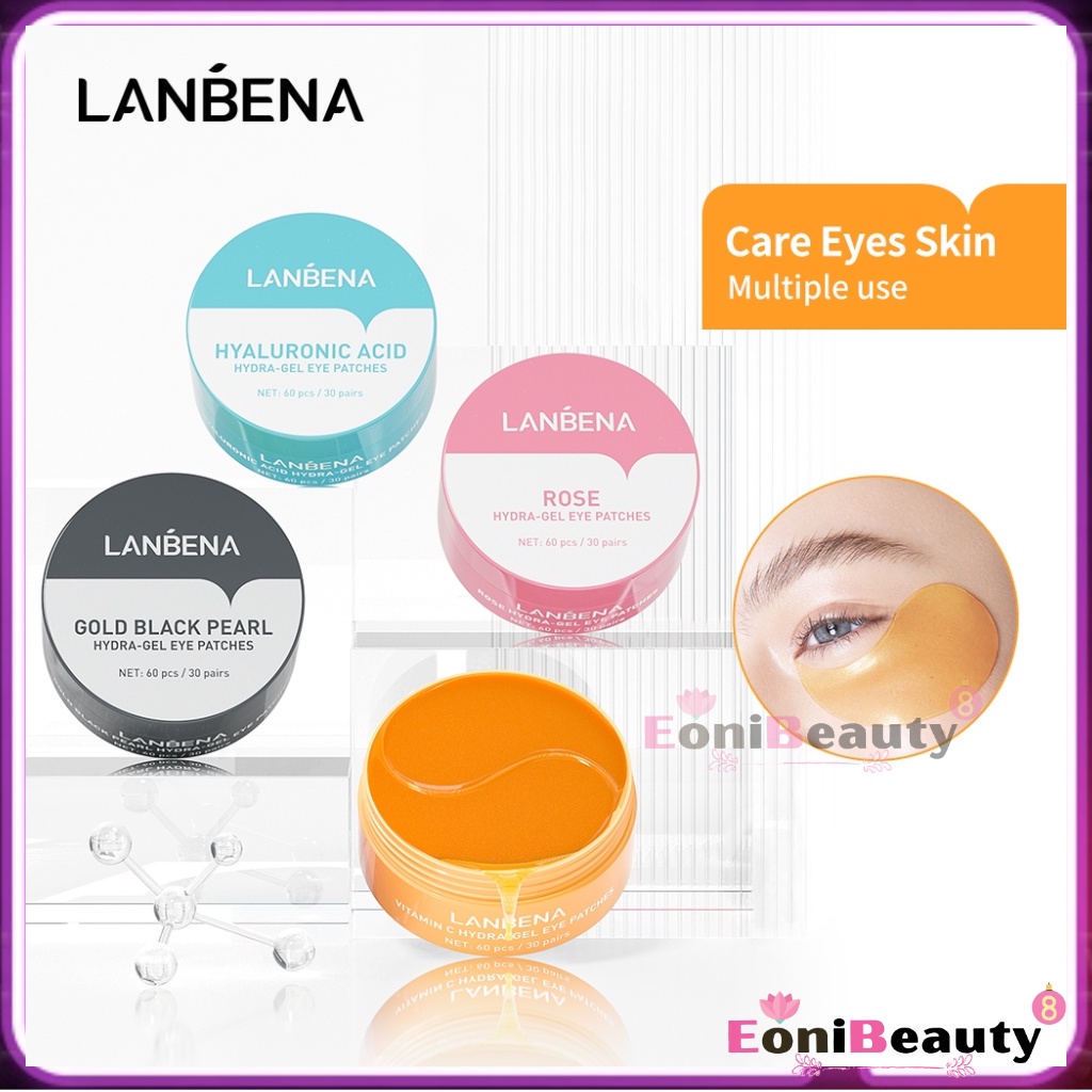 Jual Bpom Lanbena Masker Mata Eye Patches Eye Mask Vitamin C