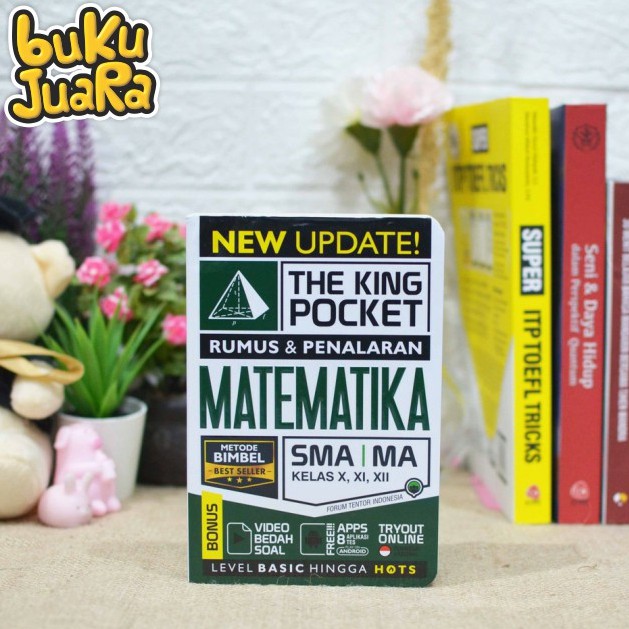 Jual BUKU MATEMATIKA TERLENGKAP SMA MA NEW UPDATE THE KING POCKET