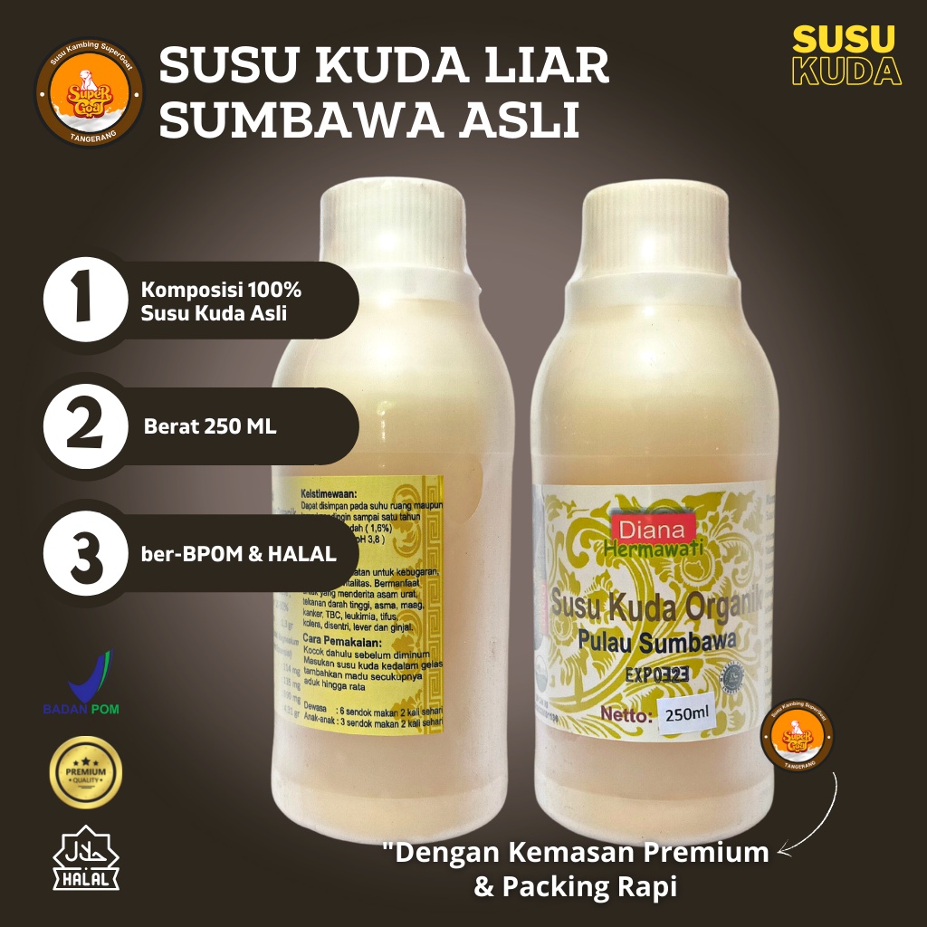 Jual Susu Kuda Liar Bima Sumbawa Asli Dan Organik Tanpa Bahan Pengawet