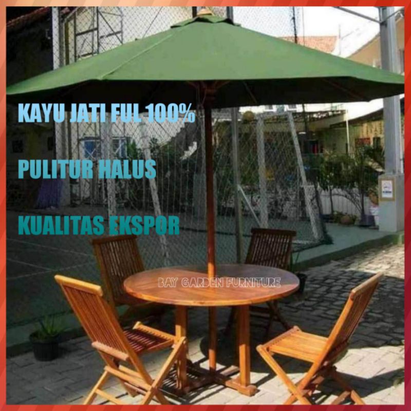 Jual Meja Set Payung Taman Payung Kafe Payung Pantai Shopee Indonesia