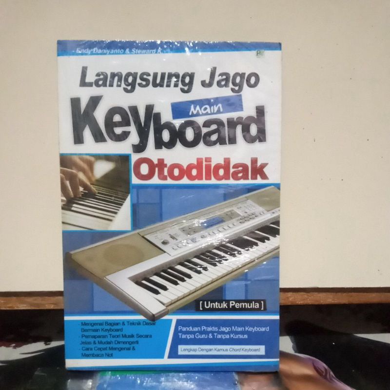 Jual Buku Musik Langsung Jago Main Keyboard Otodidak Untuk Pemula