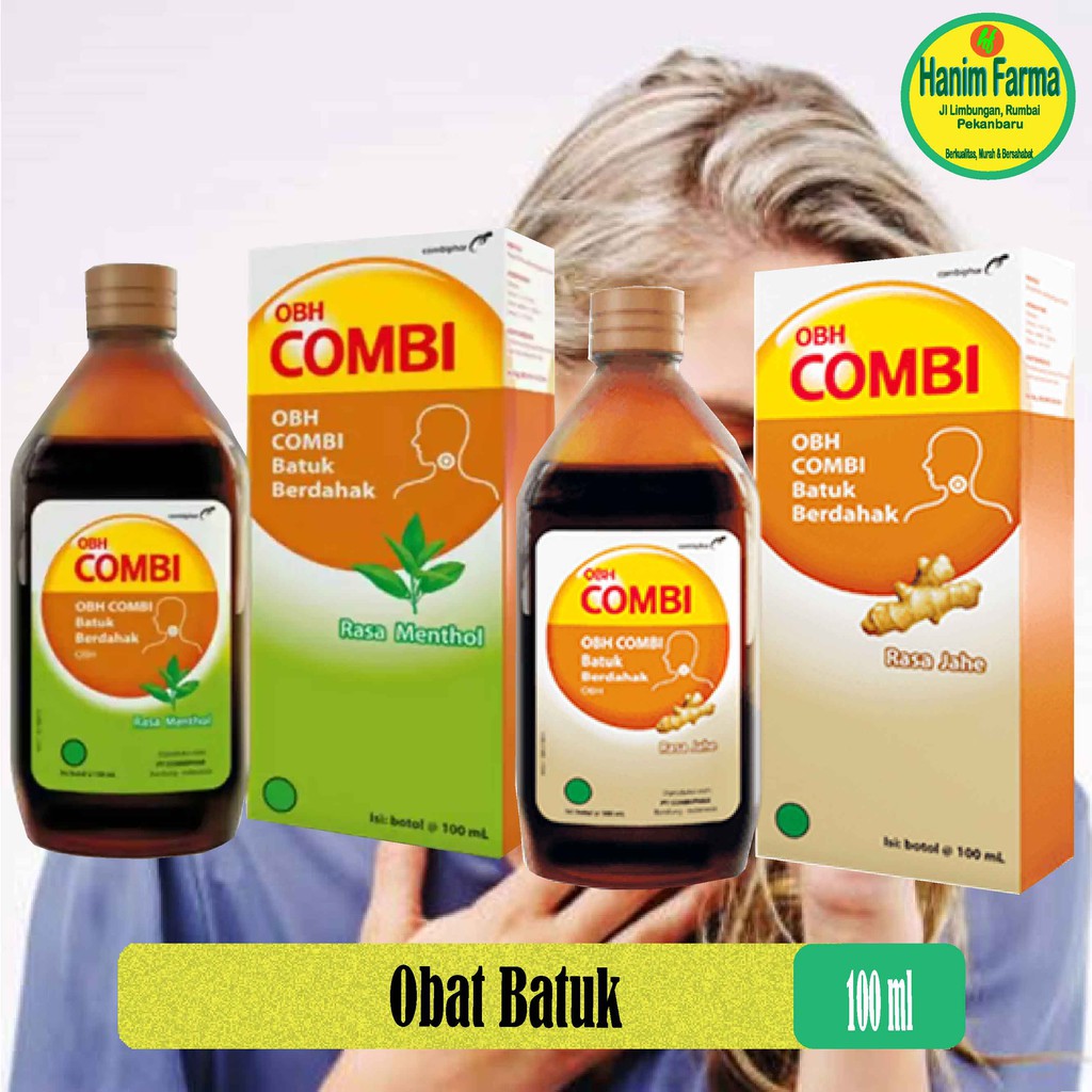 Jual OBH Combi Menthol Ginger 100ml Cough With Phlegm Shopee Indonesia