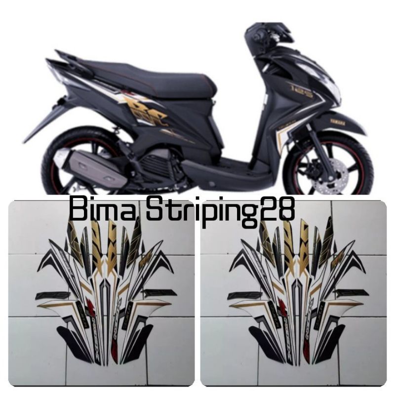 Jual Stiker Striping Lis Les Polet Body Motor Yamaha Xeon Rc