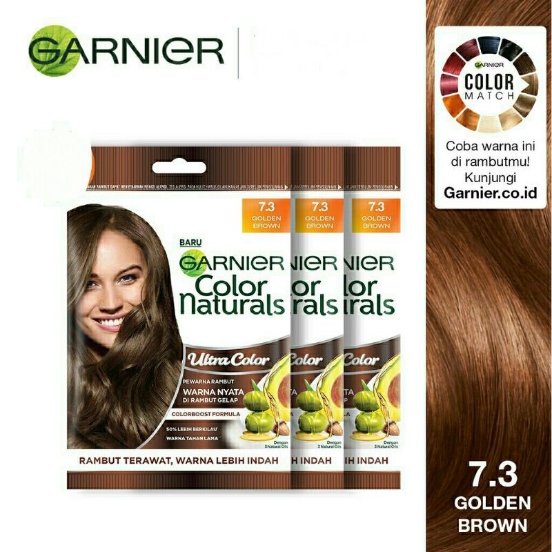 Cat Rambut Garnier Sachet Homecare