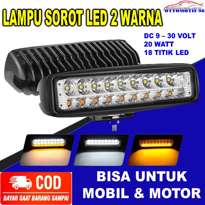 Jual Lampu Lapu Led Utama Sorot Tembak Kabut Cree Drl Foglamp Led